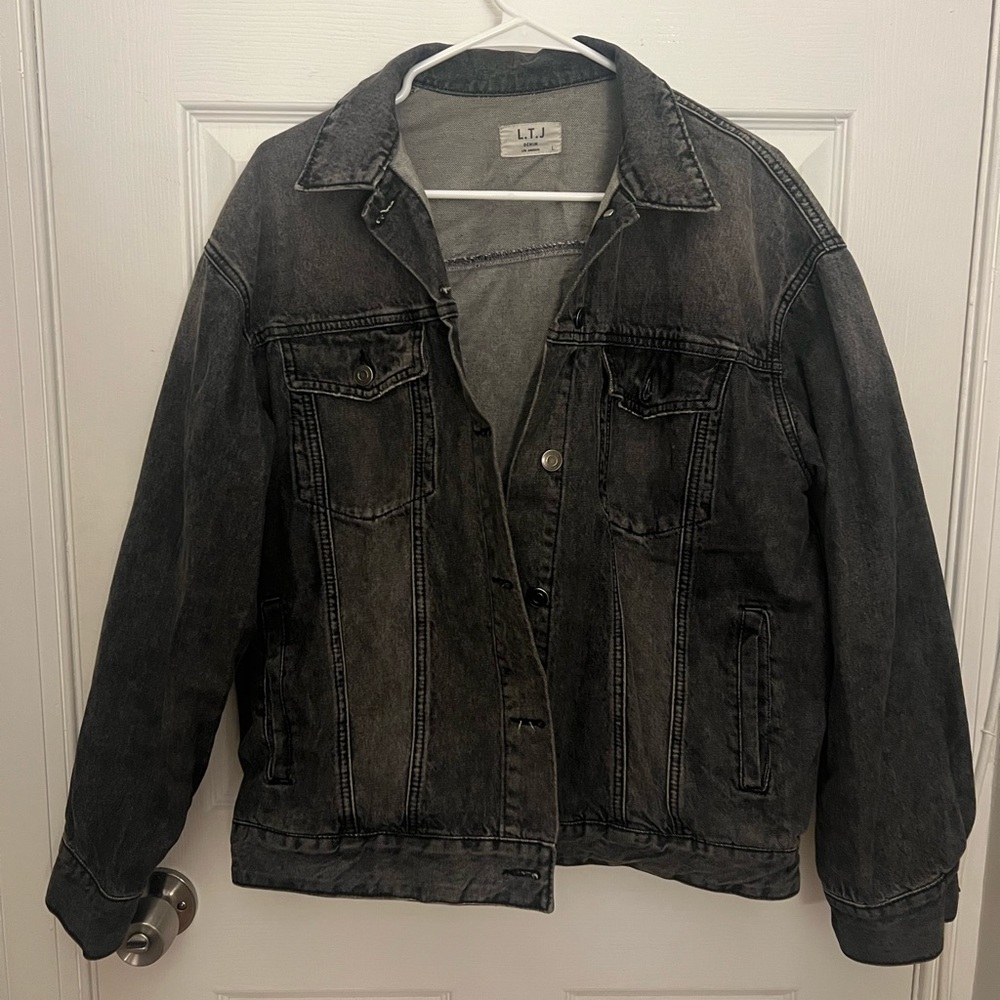 LTJ Black Denim Jacket
